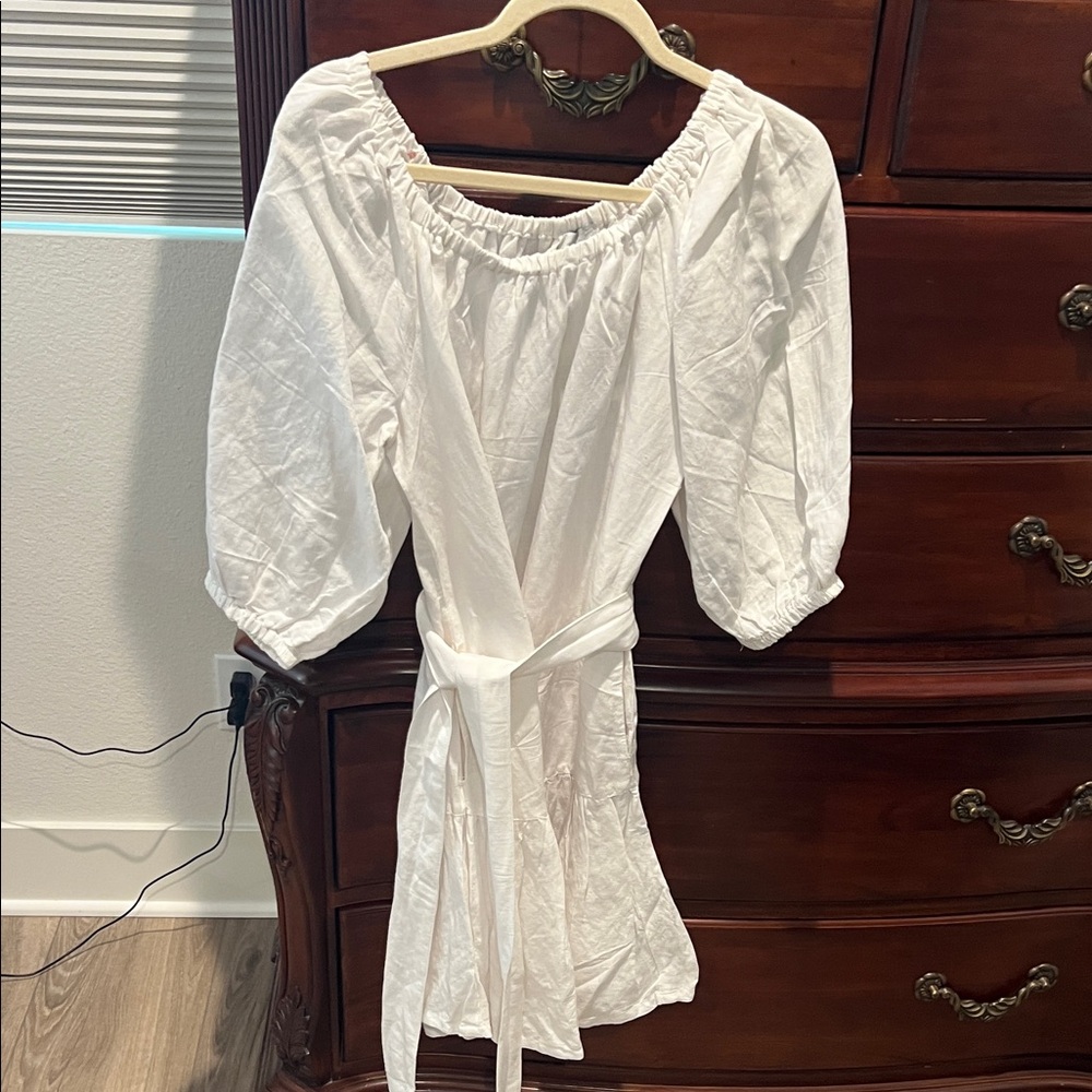 Tommy Bahama White Mini Dress